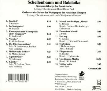 CD Stabsmusikkorps Der Bundeswehr: Schellenbaum Und Balalaika