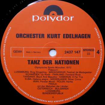 2LP/Box Set Orchester Kurt Edelhagen: Einzug Der Nationen