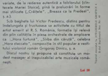 LP Orchestra Ciocîrlia: The Famous Romanian Folklore Ensemble