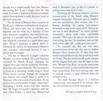 CD Orchestra Of The Age Of Enlightenment: Mozart: Complete Horn Concertos