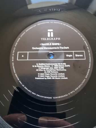 2LP Orchestral Manoeuvres In The Dark: Dazzle Ships LTD