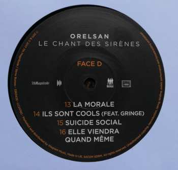 2LP Orelsan: Le Chant Des Sirènes