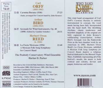 CD Carl Orff: Carmina Burana Suite / Serenade For Wind Instruments / La Fiesta Mexicana