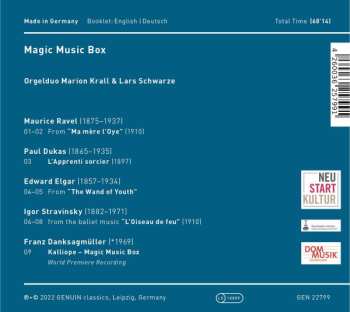 CD Orgelduo Marion Krall & Lars Schwarze: Magic Music Box DIGI