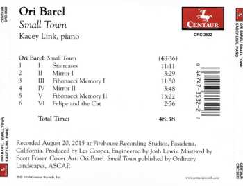 CD Ori Barel: Small Town