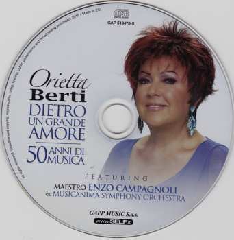 5CD/Box Set Orietta Berti: Dietro Un Grande Amore (50 Anni Di Musica)