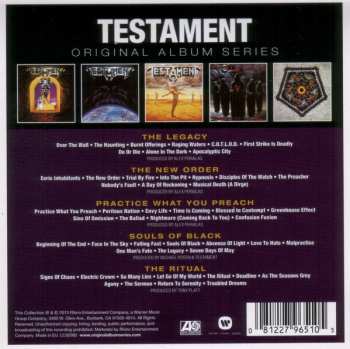 5CD/Box Set Testament: Original Album Series