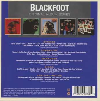 5CD/Box Set Blackfoot: Original Album Series
