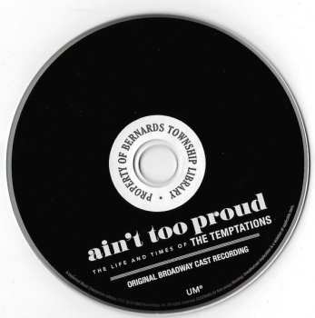 CD Original Broadway Cast of Ain't Too Proud: Ain't Too Proud: The Life & Times Of The Temptations (Original Broadway Cast Recording)
