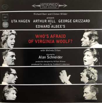 2CD Original Broadway Cast Of "Who's Afraid Of Virginia Woolf?": Who's Afraid Of Virginia Woolf?
