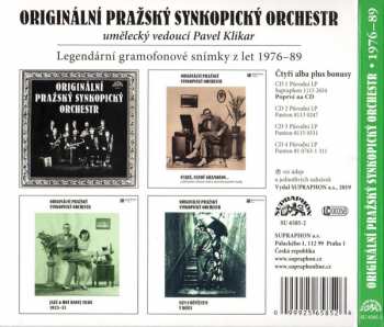 4CD/Box Set Originální Pražský Synkopický Orchestr: Legendární Gramofonové Snímky Z Let 1976-89