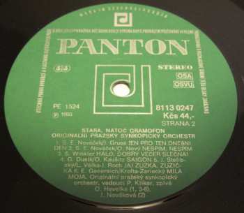 LP Originální Pražský Synkopický Orchestr: Stará, Natoč Gramofon