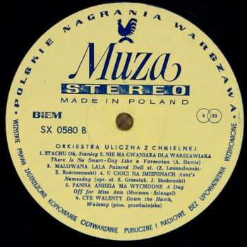 LP Orkiestra Uliczna Z Chmielnej: Orkiestra Uliczna Z Chmielnej