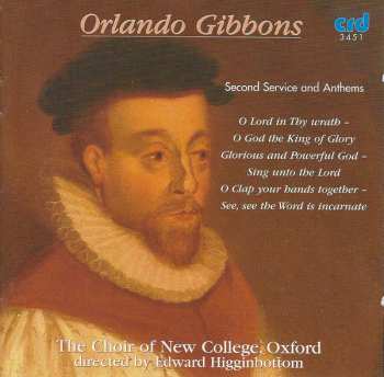 Album The New College Oxford Choir: Second Service And Anthems