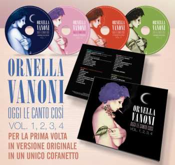4CD/Box Set Ornella Vanoni: Oggi Le Canto Così Vol. 1, 2, 3, 4