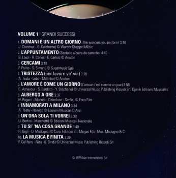 4CD/Box Set Ornella Vanoni: Oggi Le Canto Così Vol. 1, 2, 3, 4