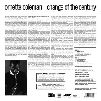 LP Ornette Coleman: Change Of The Century LTD