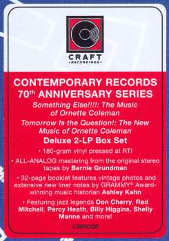 2LP/Box Set Ornette Coleman: Genesis Of Genius: The Contemporary Albums DLX