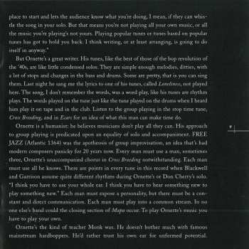 CD Ornette Coleman: Ornette On Tenor