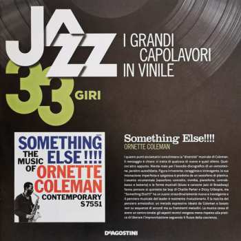 LP Ornette Coleman: Something Else!!!!