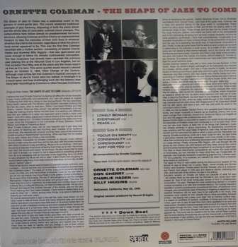 LP Ornette Coleman: The Shape Of Jazz To Come CLR | LTD