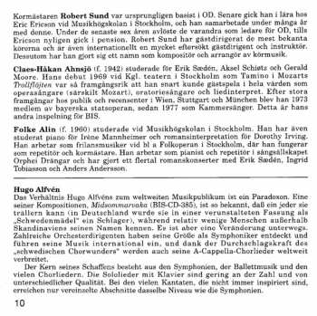 CD Orphei Drängar: OD Sings Alfvén
