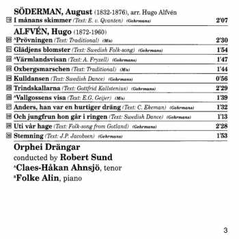 CD Orphei Drängar: OD Sings Alfvén
