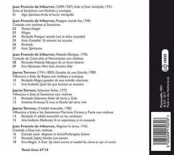 CD Diego Fasolis: Arde El Furor: 18th Century Andalusian Music