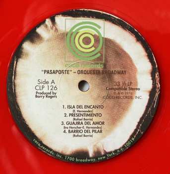 LP Orquesta Broadway: Pasaporte CLR