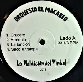 LP Orquesta El Macabeo: La Maldición Del Timbal