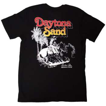 Merch Orville Peck: Orville Peck Unisex T-shirt: Daytona Sands (black) (back Print) (small) S