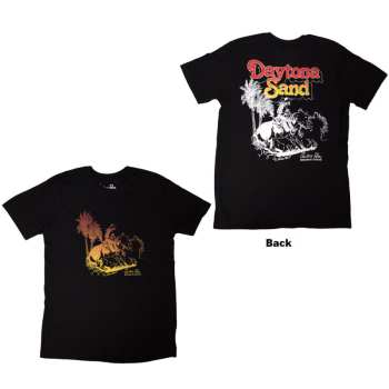 Merch Orville Peck: Orville Peck Unisex T-shirt: Daytona Sands (black) (back Print) (small) S