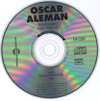 CD Oscar Aleman: Buenos-Aires - Paris 1928 - 1943