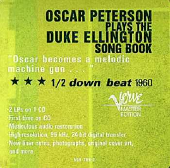 CD Oscar Peterson: Oscar Peterson Plays The Duke Ellington Song Book LTD
