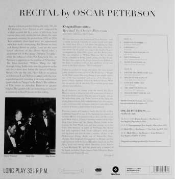 LP Oscar Peterson: Recital LTD