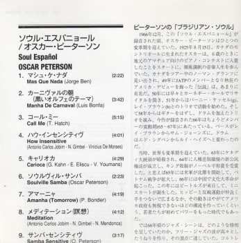 CD Oscar Peterson: Soul Español