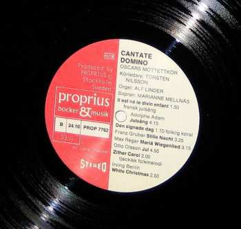 LP Oscarkyrkans Matettkor: Cantate Domino