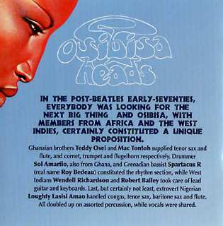 CD Osibisa: Heads