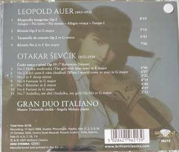 CD Otakar Sevcik: 7 Bohemian Dances Op.10  / Hungarian Rhapsody . Rêverie
