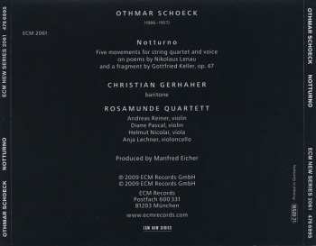 CD Christian Gerhaher: Notturno