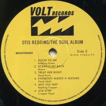 LP Otis Redding: The Soul Album