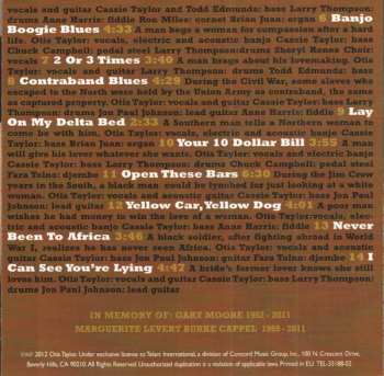 CD Otis Taylor: Contraband