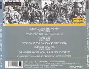 CD Los Angeles Philharmonic Orchestra: Beethoven, Symphony No. 5 / Liszt, Totentanz / Wagner, Die Meistersinger