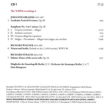 95CD/Box Set Otto Klemperer: The Warner Classics Remastered Edition