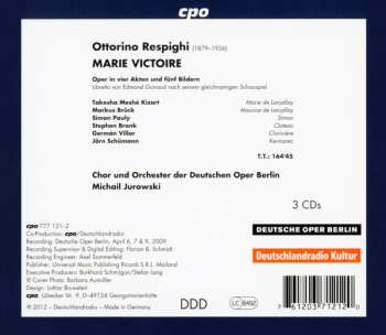 3CD/Box Set Ottorino Respighi: Marie Victoire