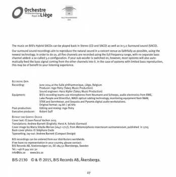 SACD Ottorino Respighi: Metamorphoseon / Ballata Delle Gnomidi / Belkis, Regina Di Saba