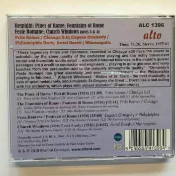 CD Ottorino Respighi: Pines, Fountains & Festivals of Rome / Church Window (exc)