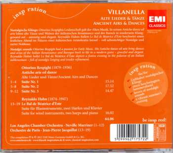 CD Ottorino Respighi: Villanella: Alte Lieder & Tänze 