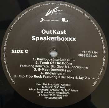 4LP OutKast: Speakerboxxx / The Love Below