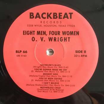 LP O.V. Wright: 8 Men And 4 Women